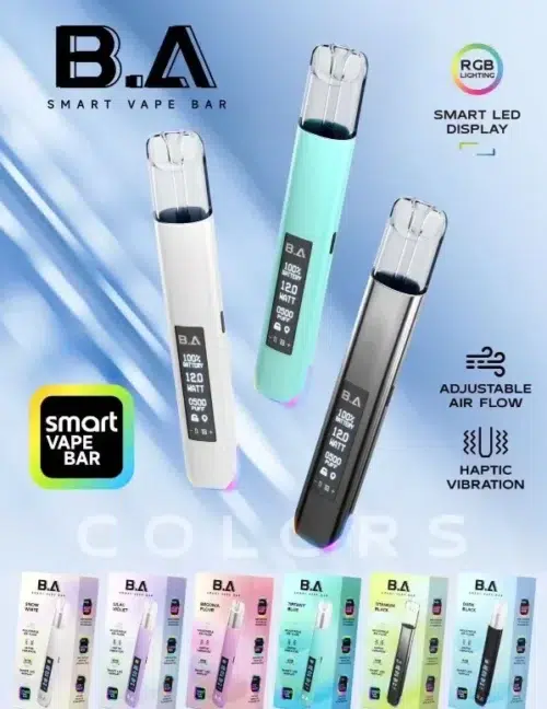 全新上市｜B.A主機  SMART VAPE BAR 智慧主機 一代通用款