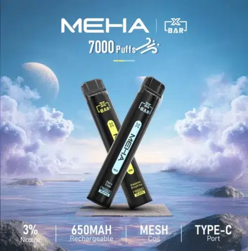 【NEW】MEHA魅嗨拋棄式小黑條7000口